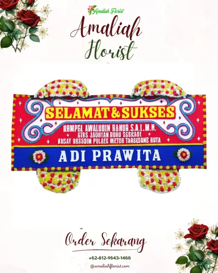 Papan Bunga Ucapan Selamat Agam